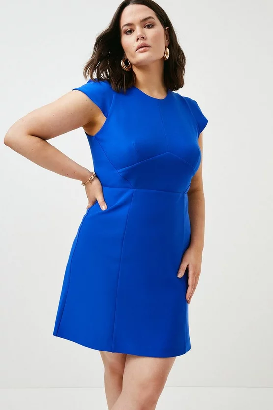 Best reviews of 🌟 Karen Millen Plus Size Figure Form Cap Sleeve Woven 👗 Dress - cobalt 😉 8 Best reviews of 🌟 Karen Millen Plus Size Figure Form Cap Sleeve Woven 👗 Dress - cobalt 😉 - Image 6