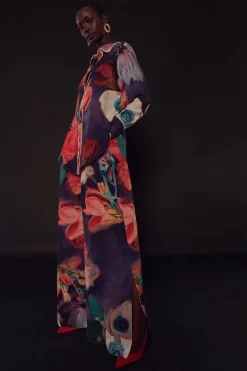 Best reviews of 🥰 Karen Millen Apotheosis Drama Palazzo Woven Trouser - floral 🔔 -Occasionwear Popular Store womens floral apotheosis drama palazzo woven trouser