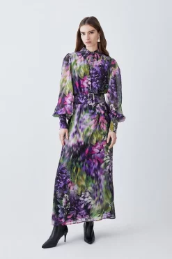 Best Sale ๐ฅ Karen Millen Tall Floral Georgette Woven ๐ Shirt Midi ๐ Dress ๐ 13 Best Sale ๐ฅ Karen Millen Tall Floral Georgette Woven ๐ Shirt Midi ๐ Dress ๐ -Occasionwear Popular Store womens floral tall floral georgette woven shirt midi dress