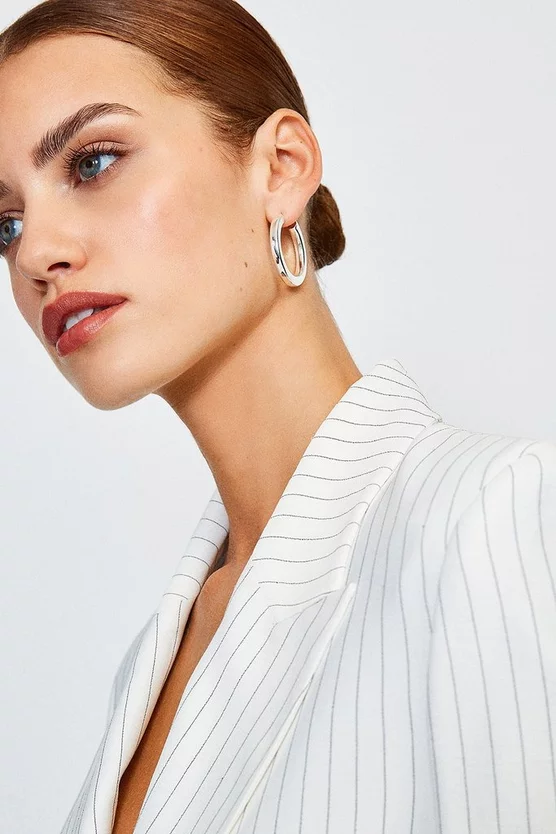 Best deal ๐ฅฐ Karen Millen Chunky Hoops ๐ 8 Best deal ๐ฅฐ Karen Millen Chunky Hoops ๐ - Image 6
