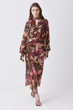 Coupon 🛒 Karen Millen Metallic Iridescent Column Midi 👗 Dress ⌛ -Occasionwear Popular Store womens green metallic iridescent column midi dress