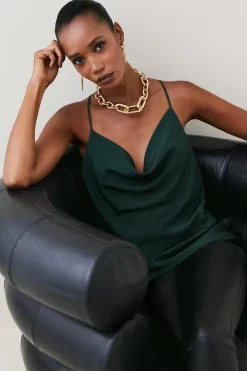 Best reviews of π Karen Millen Silk Viscose Cowl Neck Woven Cami β¨ 15 Best reviews of π Karen Millen Silk Viscose Cowl Neck Woven Cami β¨ -Occasionwear Popular Store womens green silk viscose cowl neck woven cami 1 1