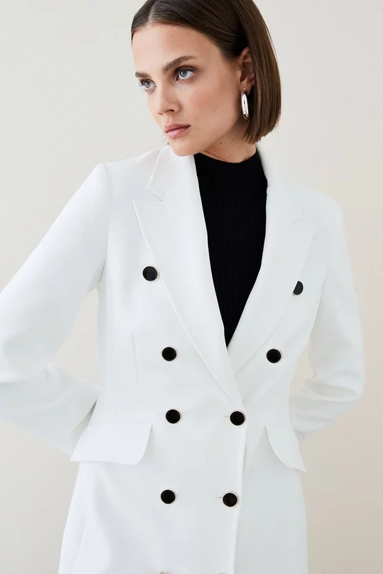 Wholesale ๐ Karen Millen Compact Stretch Double Breasted ๐งฅ Coat ๐ 9 Wholesale ๐ Karen Millen Compact Stretch Double Breasted ๐งฅ Coat ๐ - Image 7