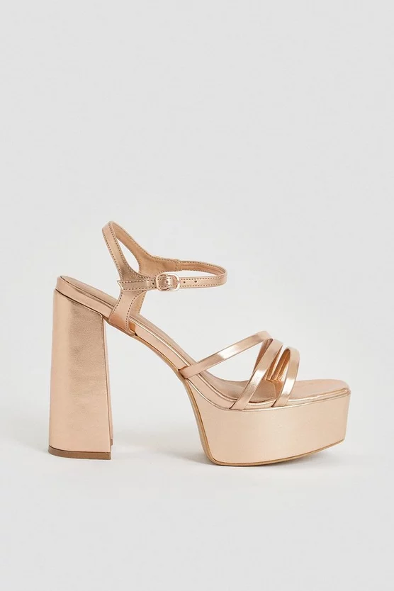 Top 10 βοΈ Karen Millen Metallic Strappy Platform π 8 Top 10 βοΈ Karen Millen Metallic Strappy Platform π - Image 6