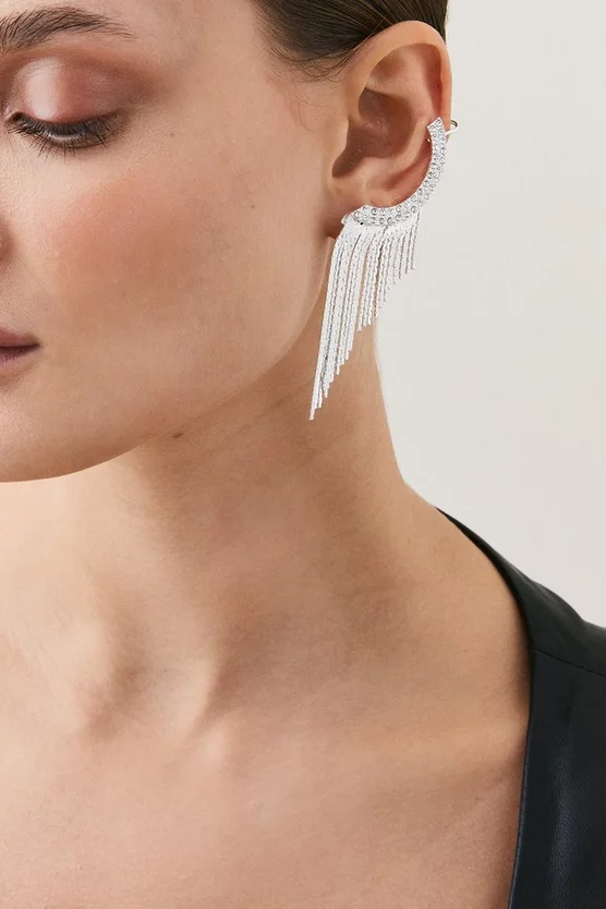 Coupon ๐ Karen Millen Ear Cuff Drop Detail Earring โ 7 Coupon ๐ Karen Millen Ear Cuff Drop Detail Earring โ - Image 5